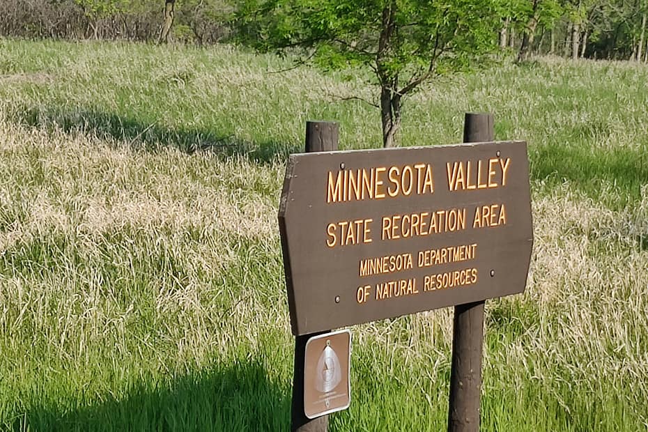 Minnesota Valley State Recreation area in Jordan, MN Parking permits required