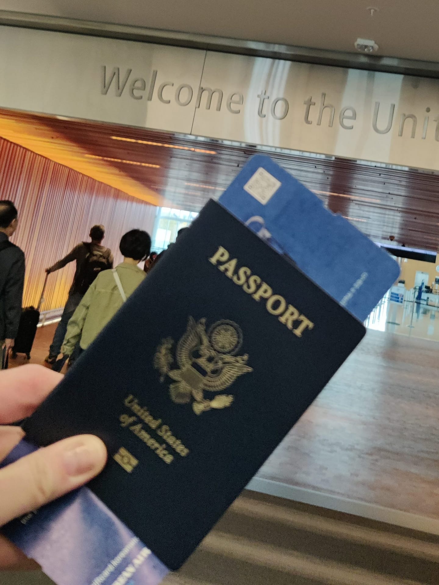 Seleana's passport book 